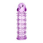 Насадка TOYFA, TPE, фиолетовый, 12,5 см