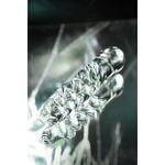 Двусторонний фаллоимитатор Sexus Glass, стекло, прозрачный, 16 см