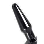 Анальная втулка TOYFA POPO Pleasure Gemini β, TPE, черная, 12,4 см