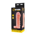 Насадка ToyFa XLover Increase+ для увеличения размера, реалистичная, с кольцом, TPR, телесный 16 см