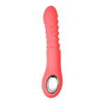 Стимулятор с функцией UP&DOWN Flovetta Flox, силикон, коралловый, 21,5 см