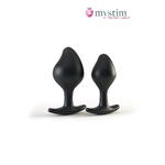 Анальная пробка с электростимуляцией Mystim e-stim butt plug Rocking Force L