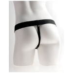 Перезаряжаемый вибрострапон Fetish Fantasy 7 Hollow Rechargeable Strap-on with Balls