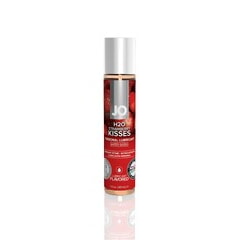 Съедобный лубрикант со вкусом клубники JO H2O Strawberry kisses, 30 мл